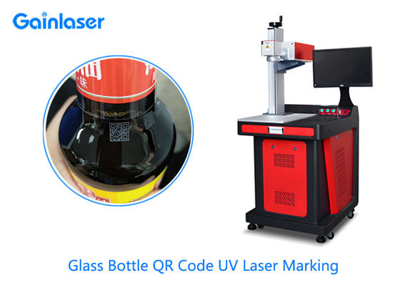 Readable 7.8A Glass Laser Marking Machine For QR Code