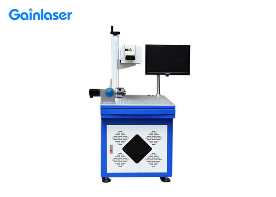 Rotary Laser Marking Machine 5 Watt UV Laser for Round Surface Marking
