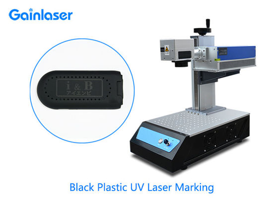 Machine d'inscription de laser à verre de scanner de Mini Size 3Watt 0.02mm